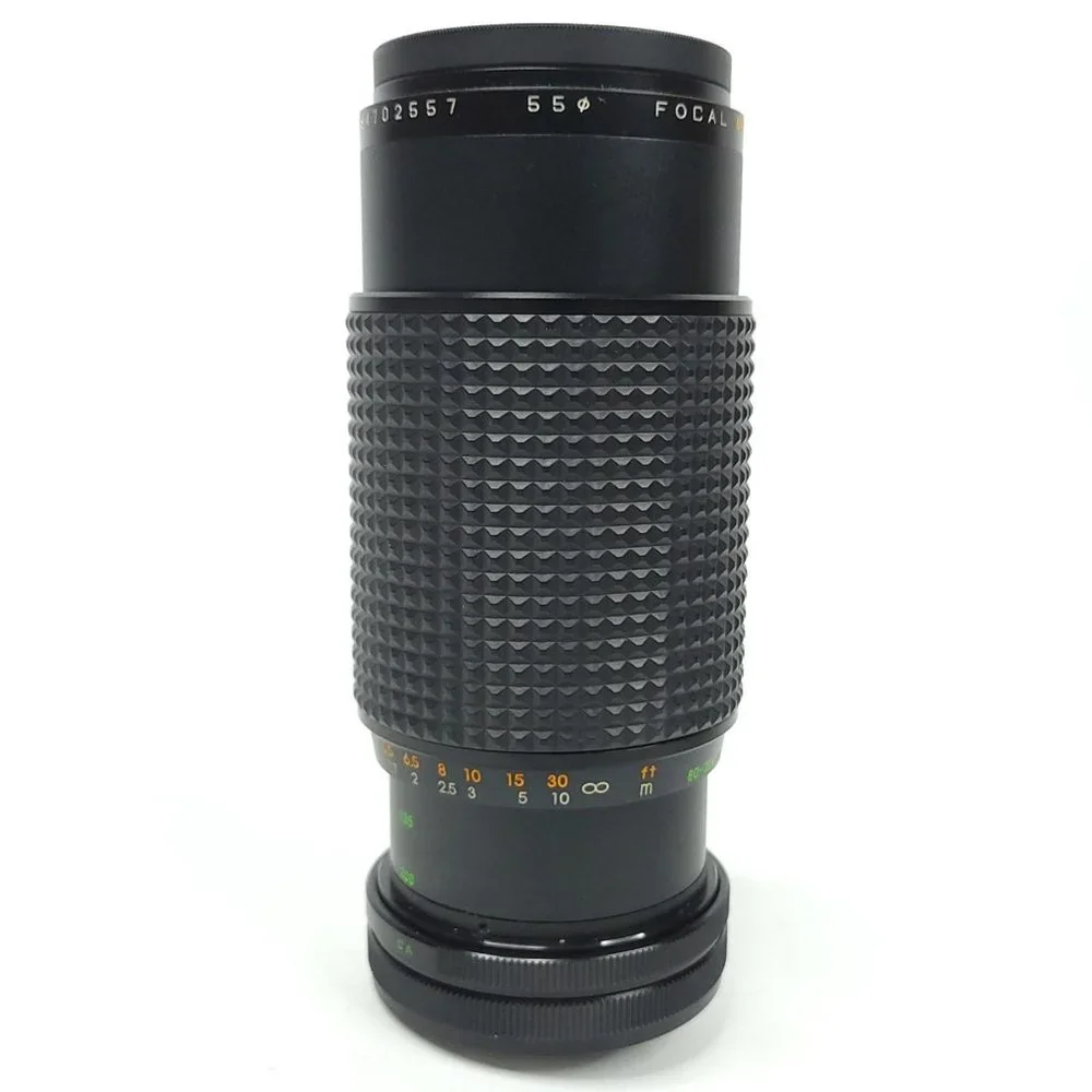 Focal MC Auto Zoom 1:4.5 F = 80 - 200mm Lens Canon MK84702557 PARTS ONLY AS IS
